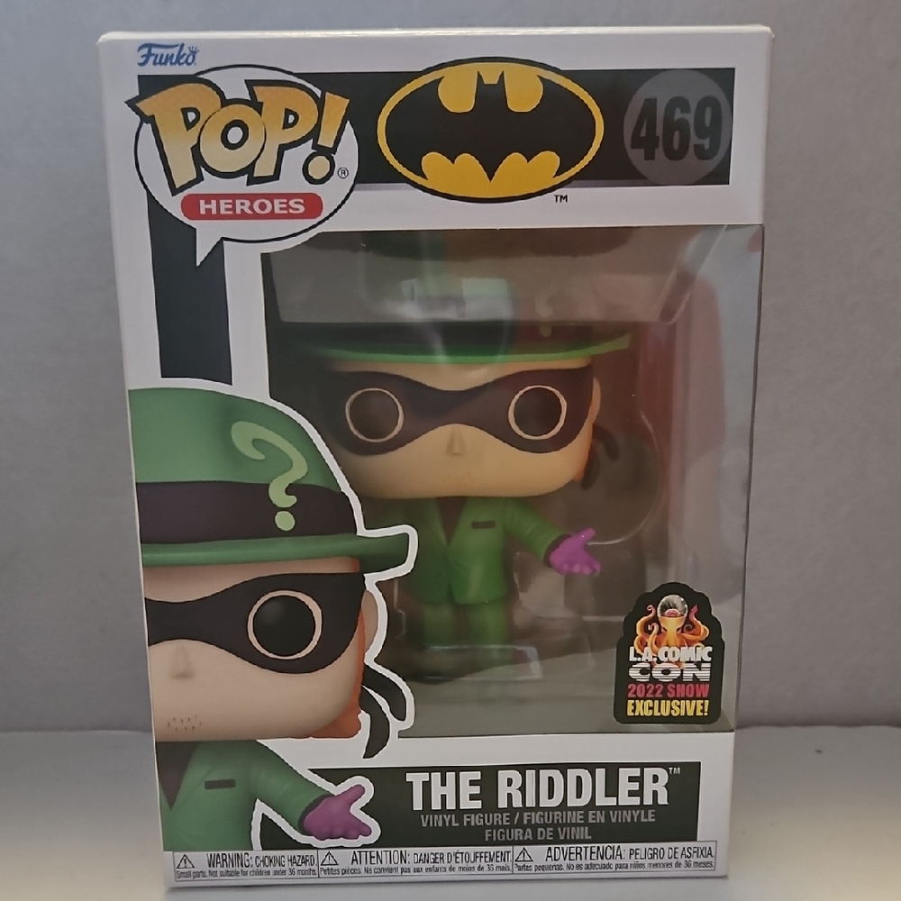 Funko Pop! Heroes: The Riddler in Green and Black #469